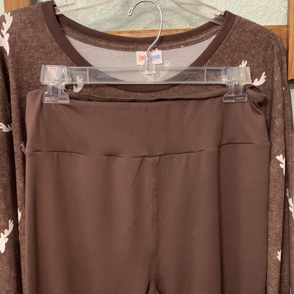 3XL LulaRoe Outfit - LS Hudson Tunic & Legging - Picture 4 of 7